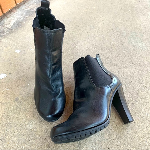 Studio Paolo Women’s Ankle Boots / size 8.5 / Black / Heeled boots - Picture 1 of 10